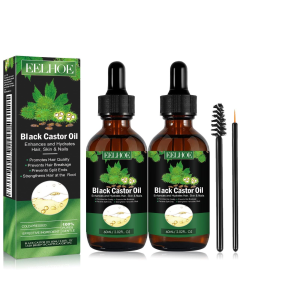 EELHOE Black Castor Oil for Hair Growth